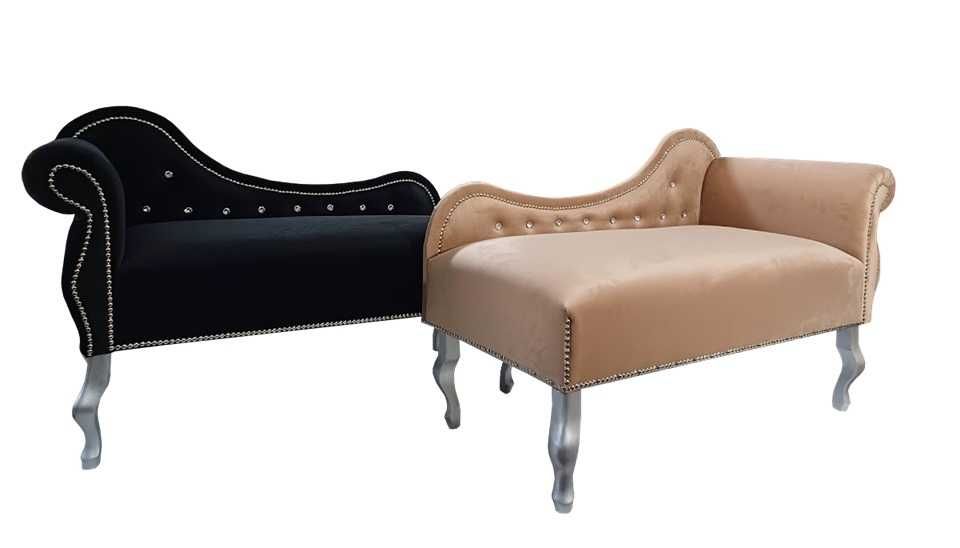 Szezlong sofa ławka dwuosobowa - 100 kolorów do wyboru