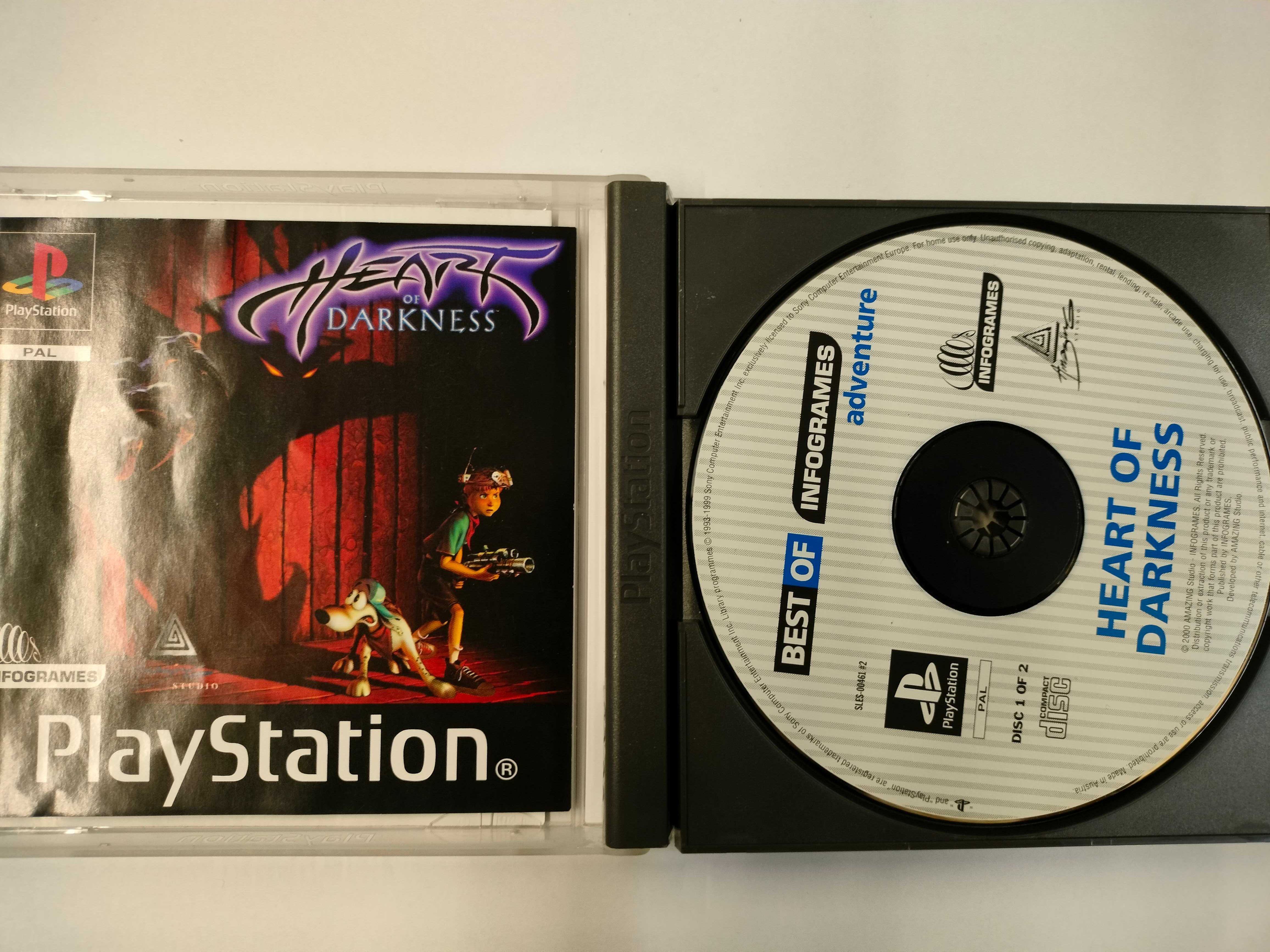 Heart of Darkness PS1 PSX
