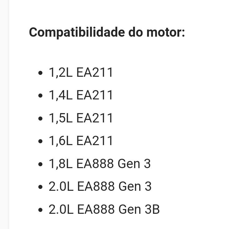 Bobines BAR-TEK 2.0 TSI EA888 GEN.3