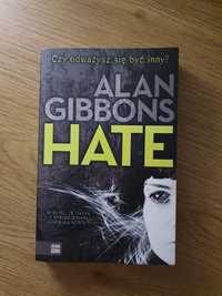 Książka "Hate" Alan Gibbons