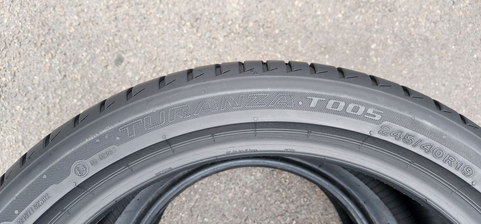 245.40.19 Bridgestone Turanza T005 1шт