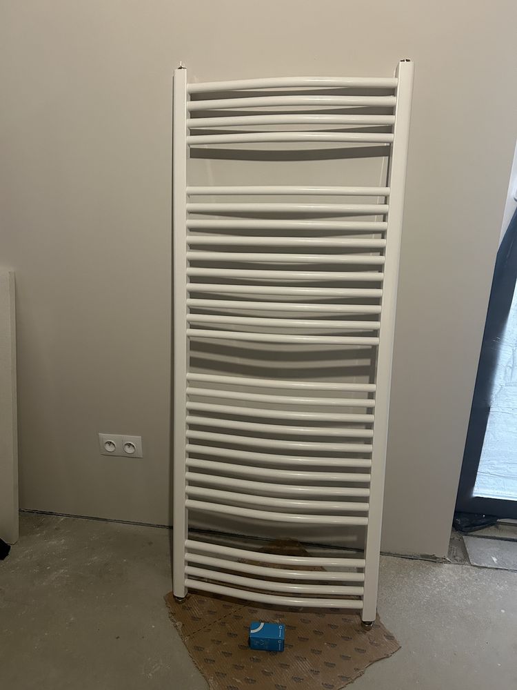 Grzejnik łazienkowy biały 150x60