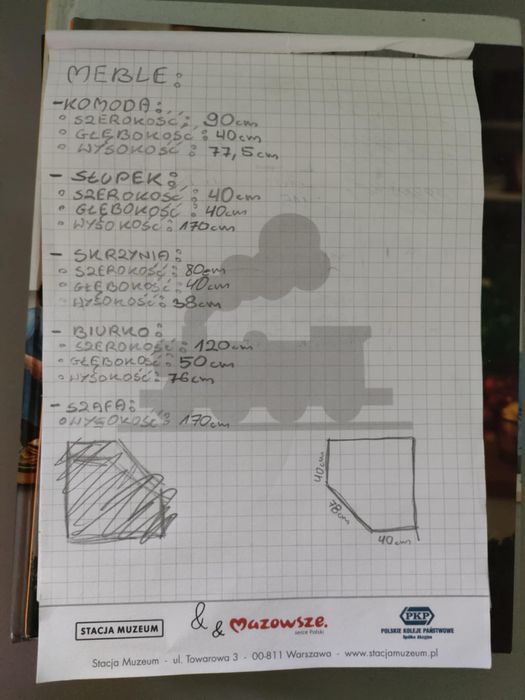 Komplet mebli do pokoju dziecka