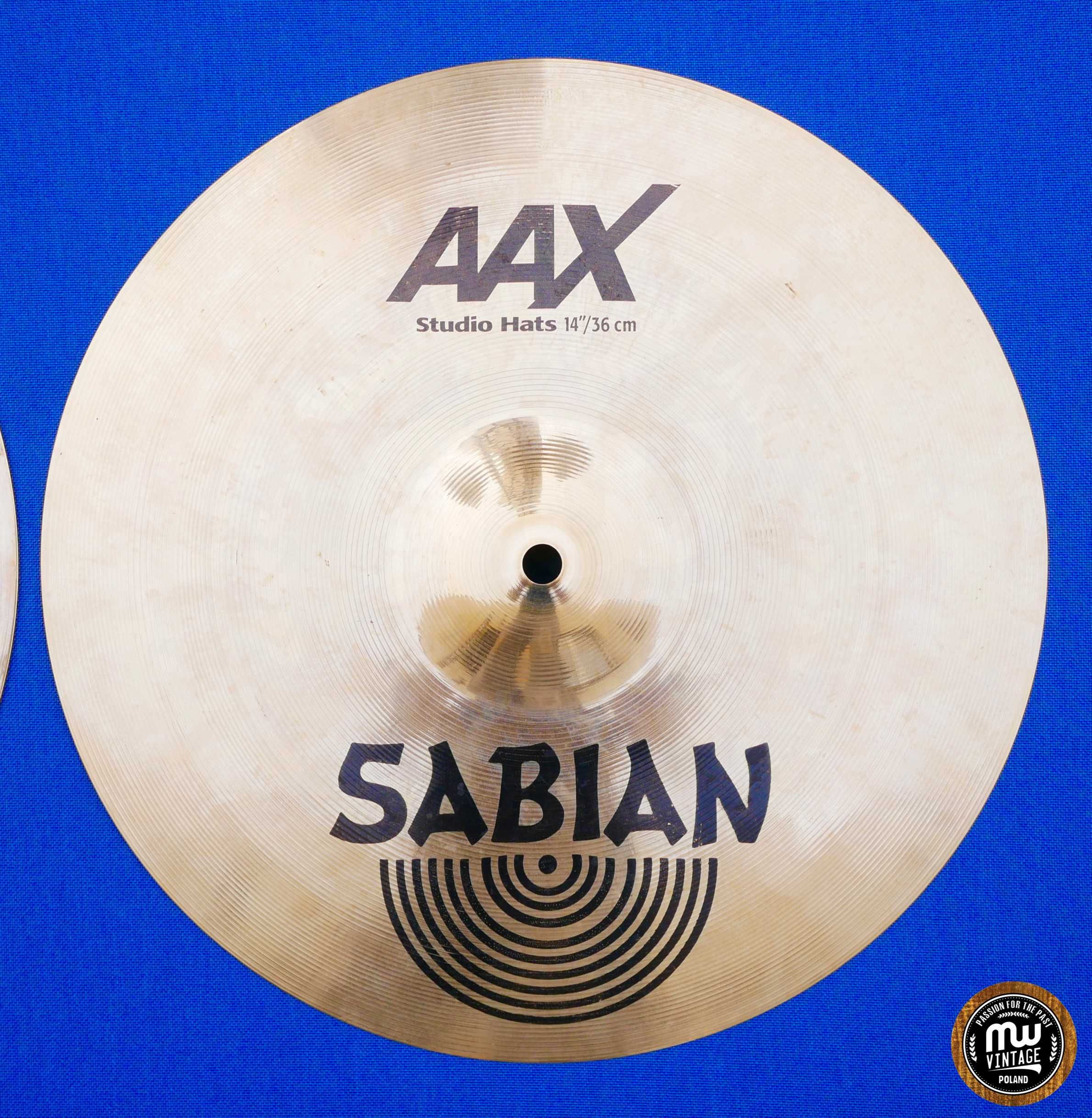 Sabian - talerze AAX Studio Hi-hat 14" Brilliant nr 2 ‼️