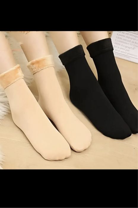 Теплі капронові носки на флісі .Колготи