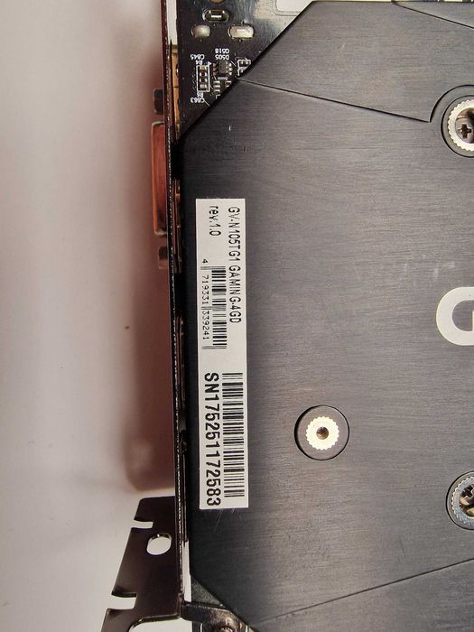 Gigabyte GeForce GTX 1050 Ti G1 Gaming 4GB