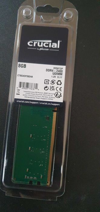 Crucial Pamięć RAM 8GB