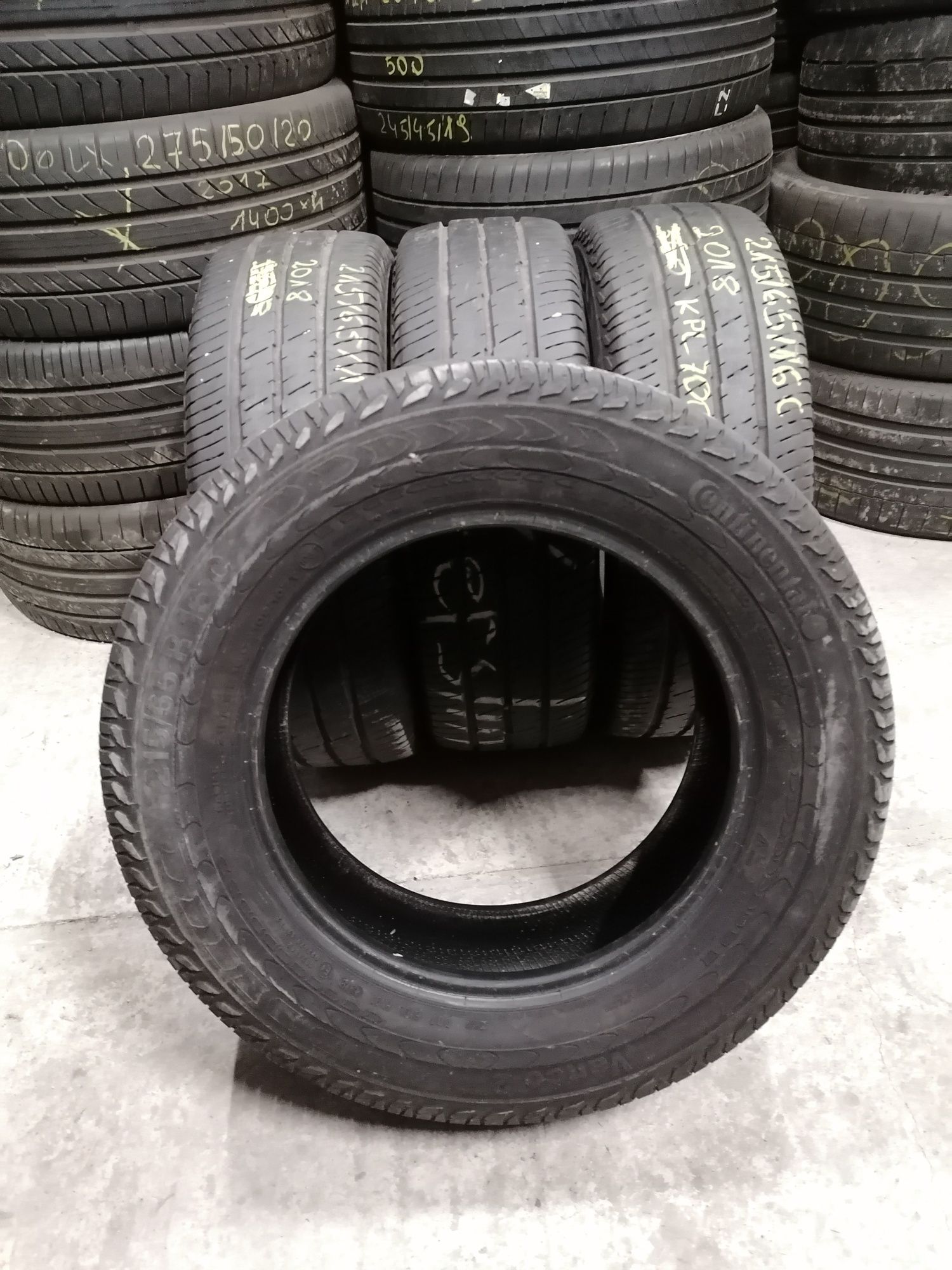 4x215/65 R16C Continental Vanco 2 letnie