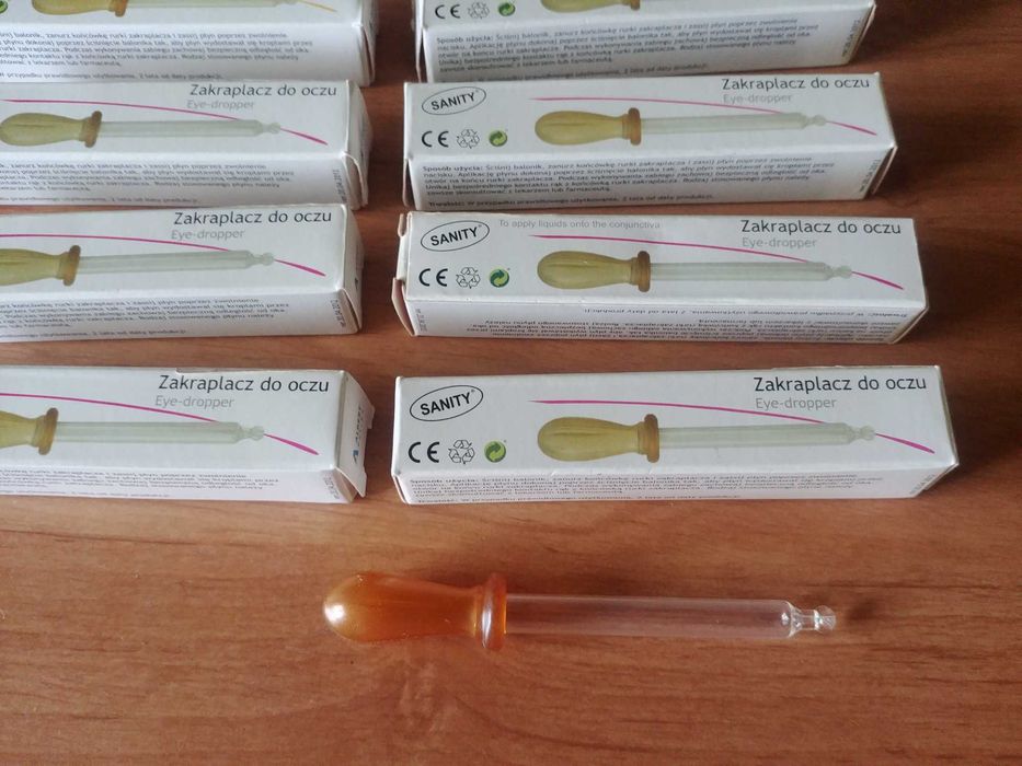 Pipeta pipetka zakraplacz kroplomierz 2 szt.