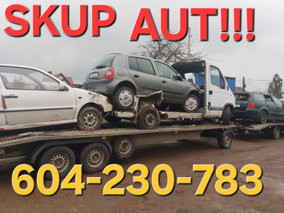 Skup Aut Do 1.5zł za kg