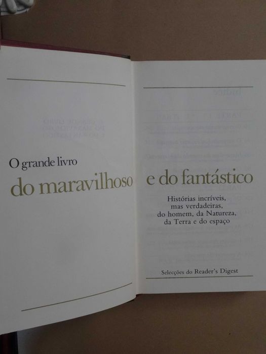 O Grande Livro do Maravilhoso e do Fantástico de Vários