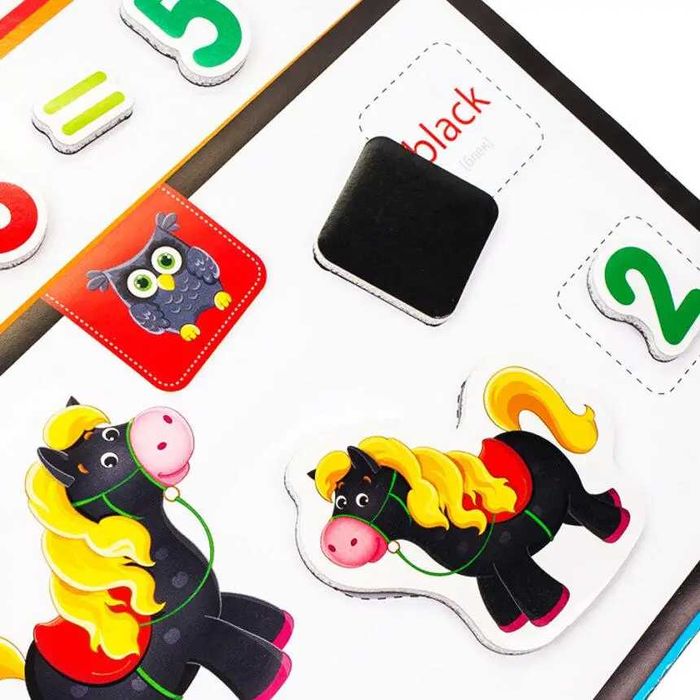 Игра Vladi Toys 3в1 Математика Абетка English с магнитной доской (Укр)