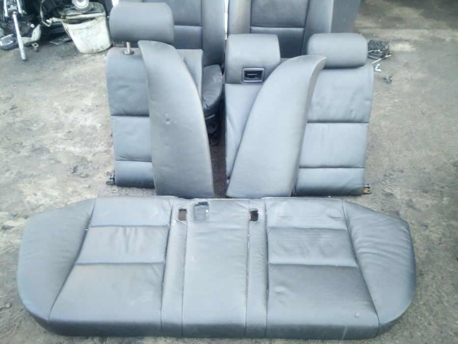 Bmw e60 siedzenia skorzane podgrzewane,tapicerki