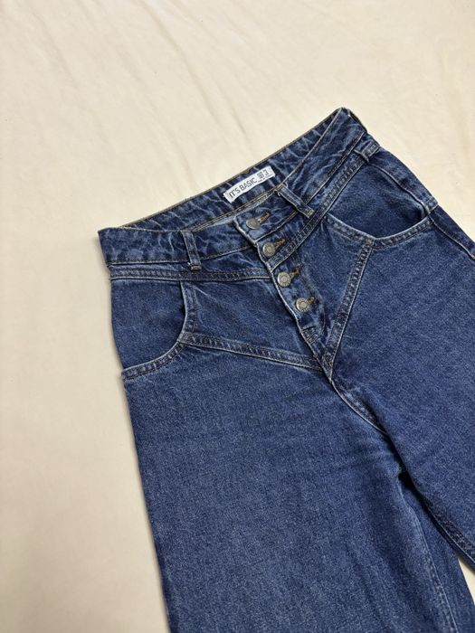 Джинси труби прямі трусики