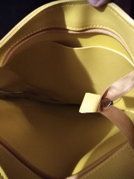 nowa torebka Miniso żółta na ramię