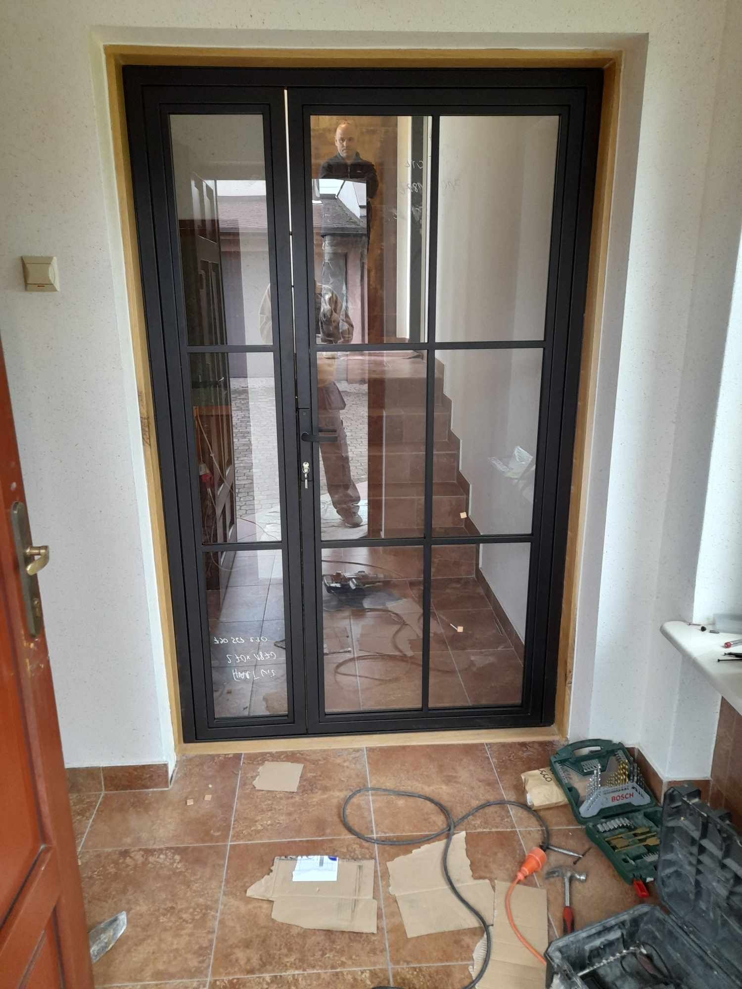 Drzwi loft loftowe