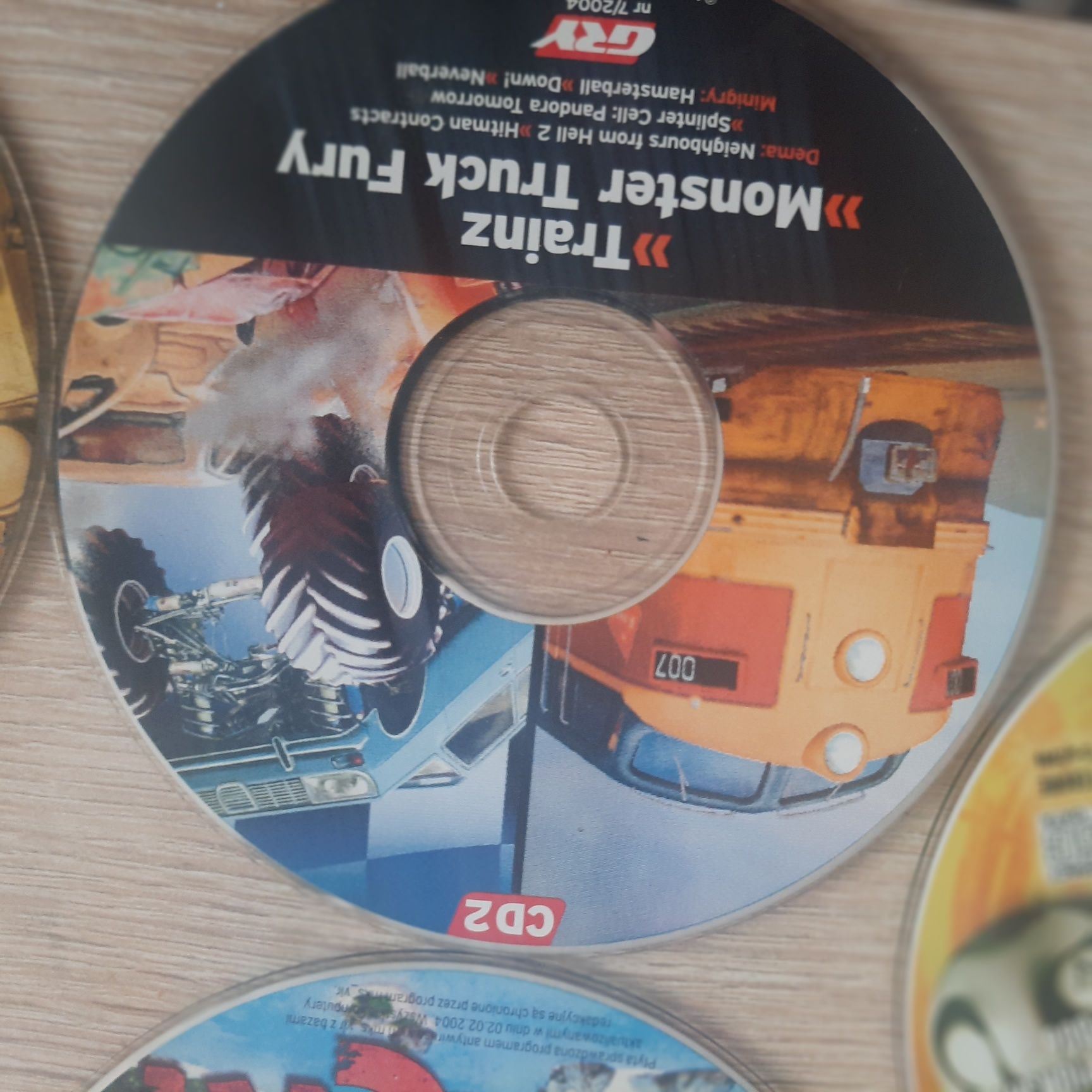 Płyty cv stare gry itp.GTA