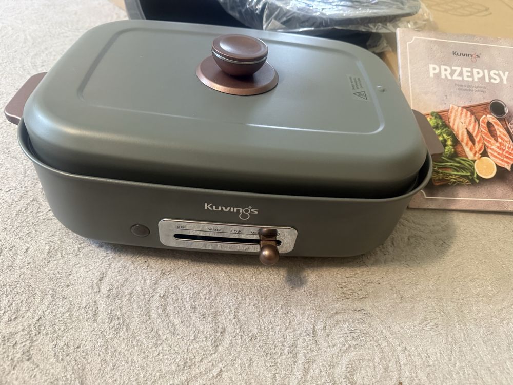 Kuvings multigrill z gratisami gril elektryczny z g