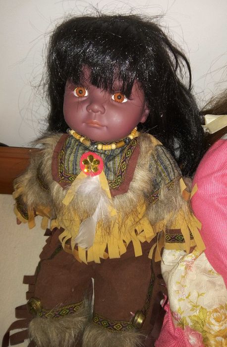 Zestaw dużych lalek