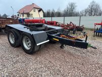 Wózek DOLLY na RESOR + Hamulce - Bliźniaki koła do naczepy Ciągnik