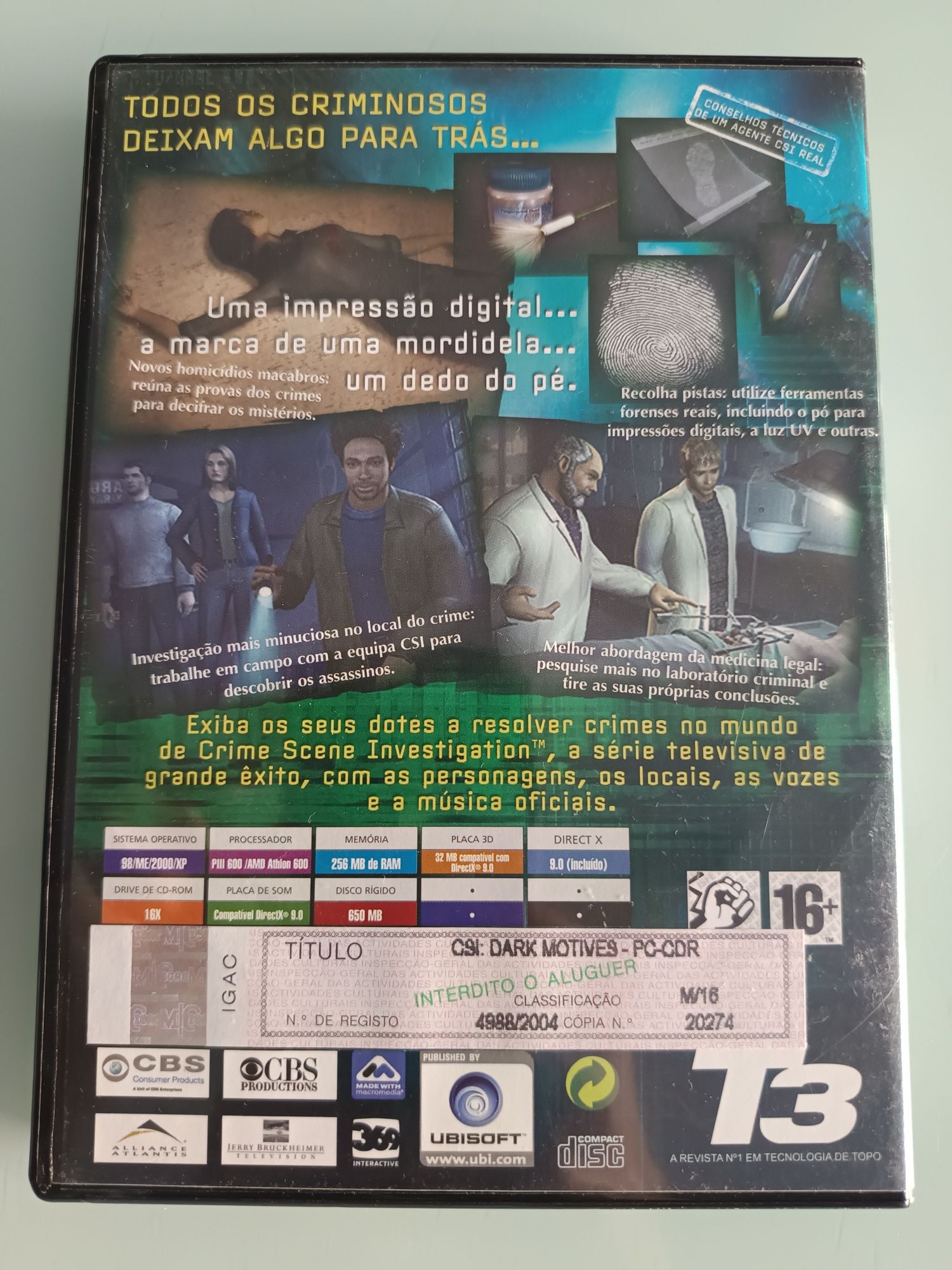 Jogo para PC csi