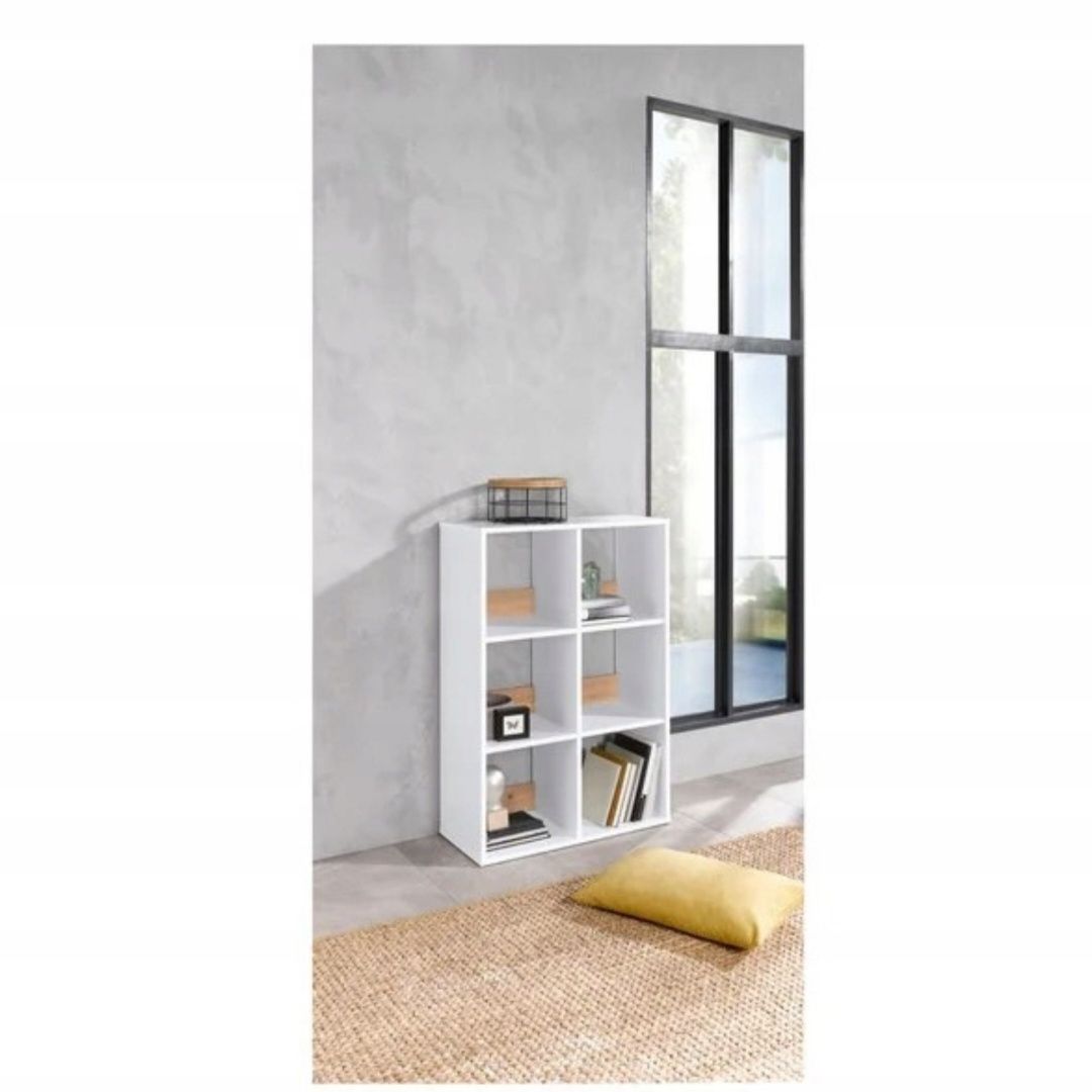 Regał Livarno Home LIVERPOOL 74 cm x 108 cm x 33 cm biały