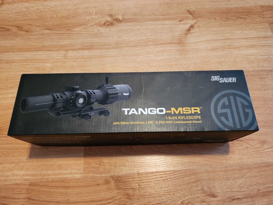Nowa luneta Sig Sauer MSR 1-6 x24