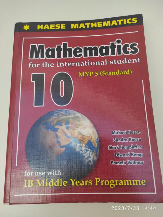 Mathematics 10 MYP 5 (Standard)