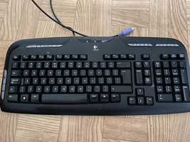 Klawiatura przewodowa logitech