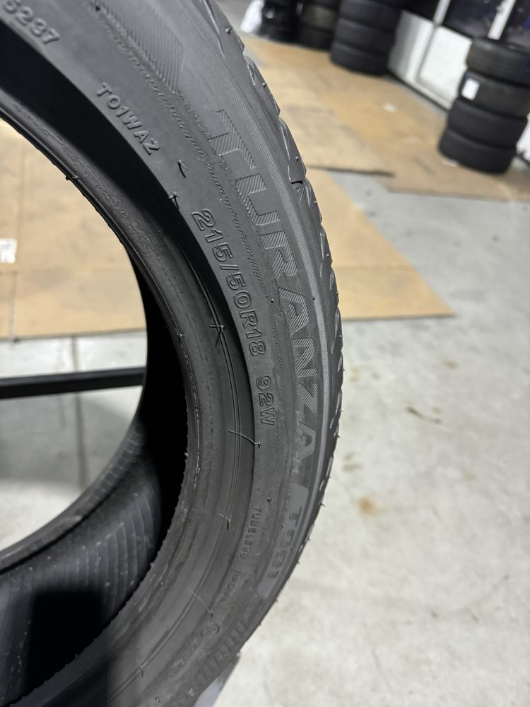 4x 215/50R18 92W Bridgestone Turanza T001 2019 год 5mm