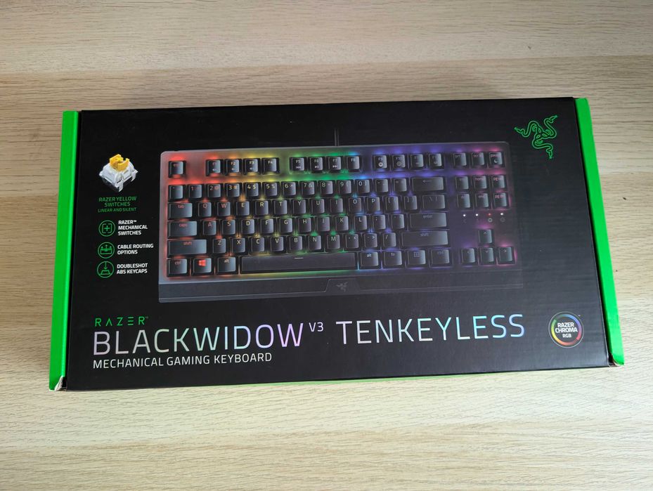 Razer BlackWidow V3 Tenkeyless (Yellow Switches) — Modified64550422406787123