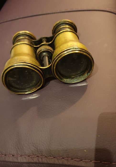 Binóculos de ópera Lemaire Paris muito antigos em latão