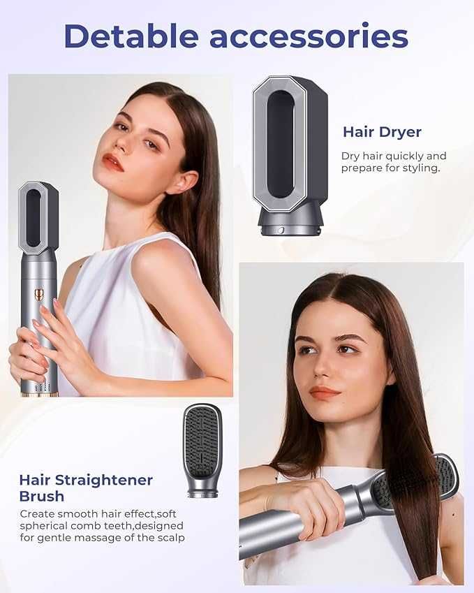 lokówka do włosów z suszarką do włosów 1000 W 6 w 1 Air Styler