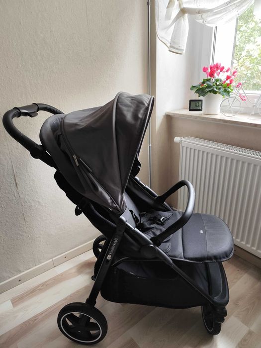 Spacerówka Kinderkraft Route + akcesoria + śpiwór + wkładka Beztroska