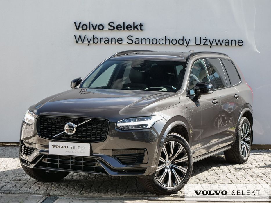 Volvo XC 90 Volvo XC90 T8 AWD Plug-In Hybrid Ultimate Dark 7os aut, gwarancja, bez