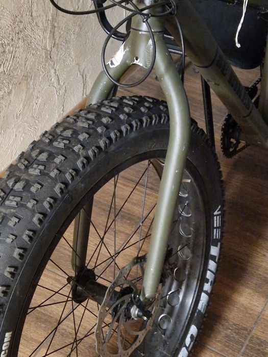 Вилка алюминиевая для фетбайка 26*4.8 QR