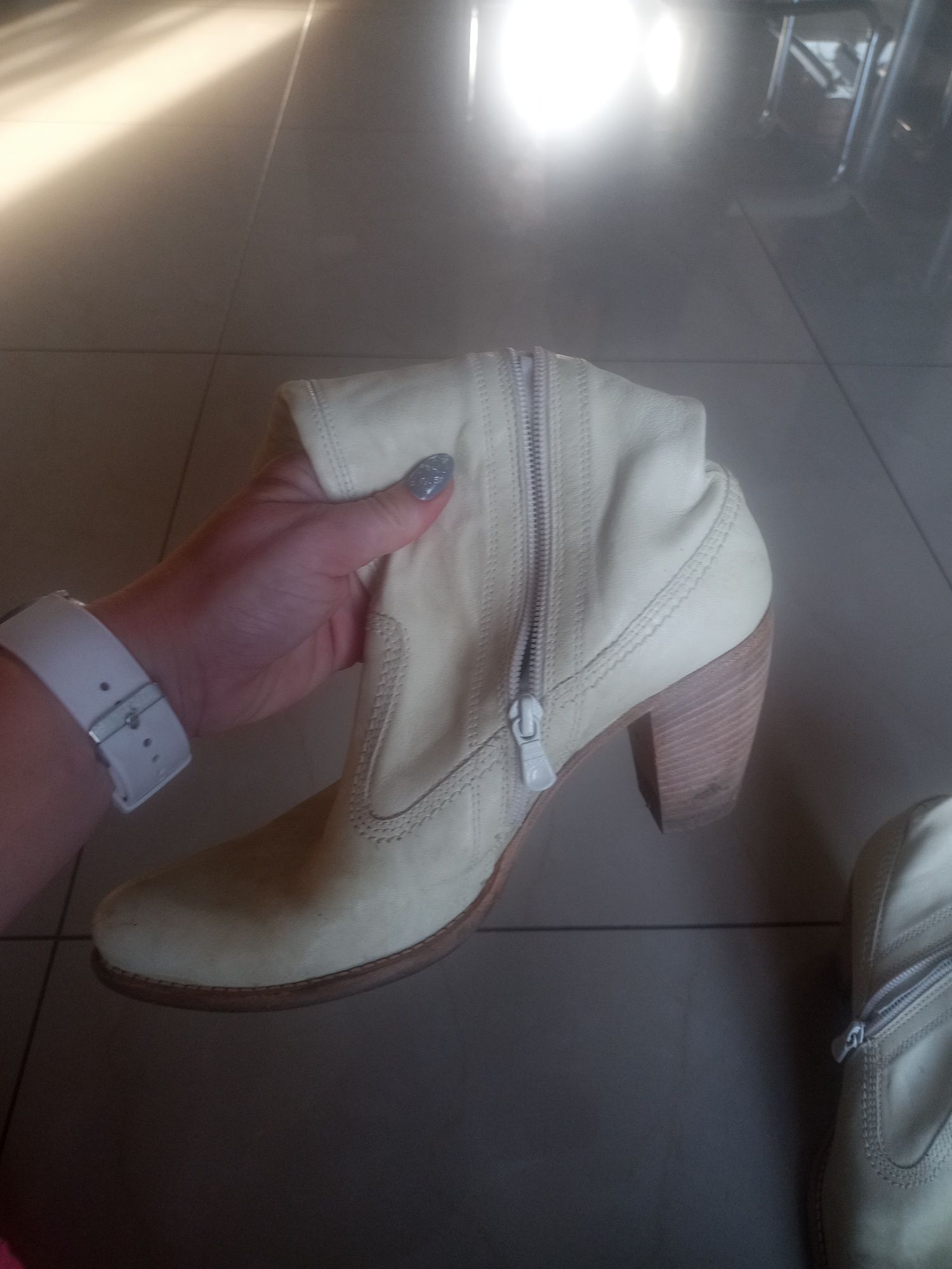 Buty skórzane rozmiar 38