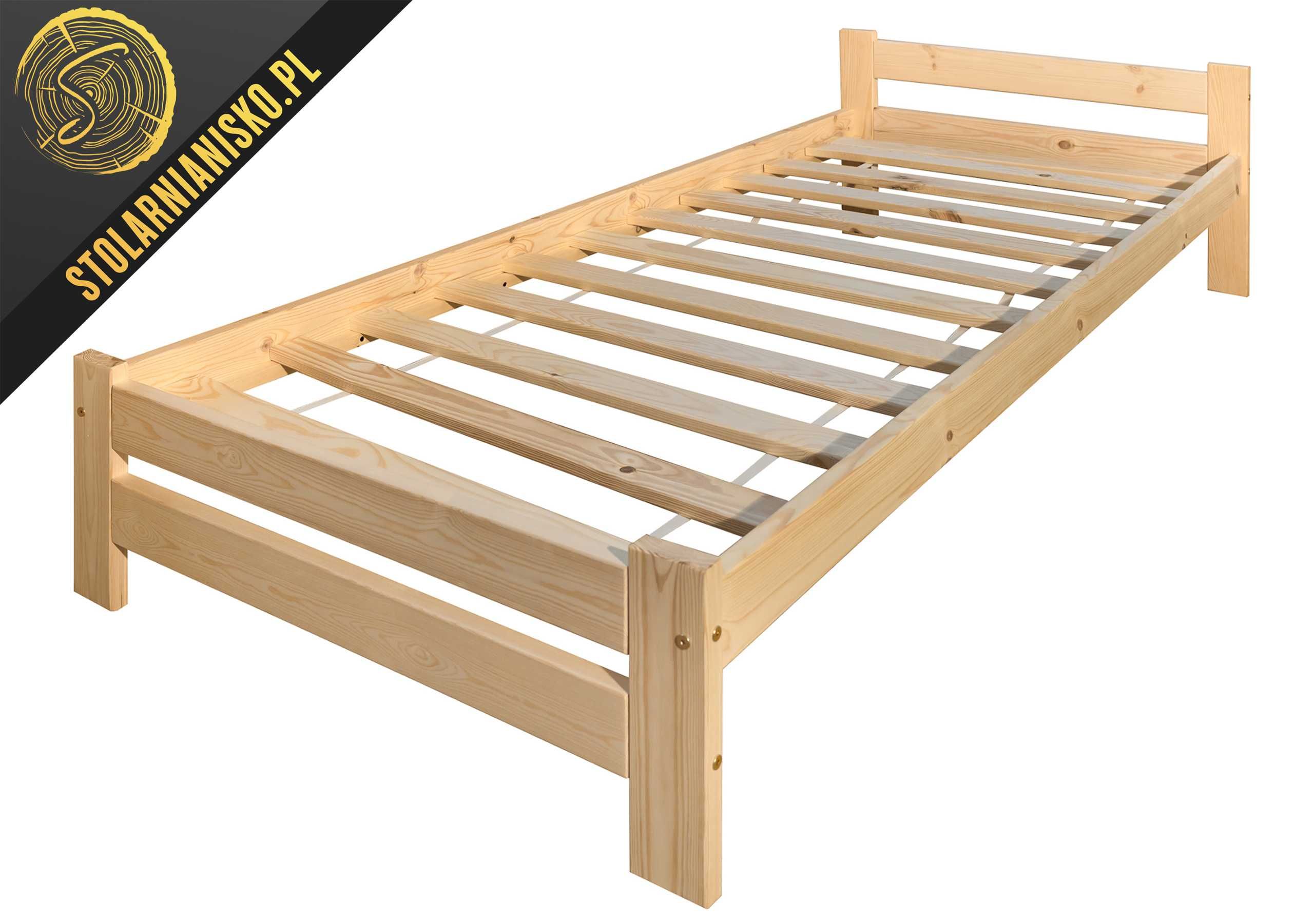 Łóżko drewniane 80x200 od Producenta