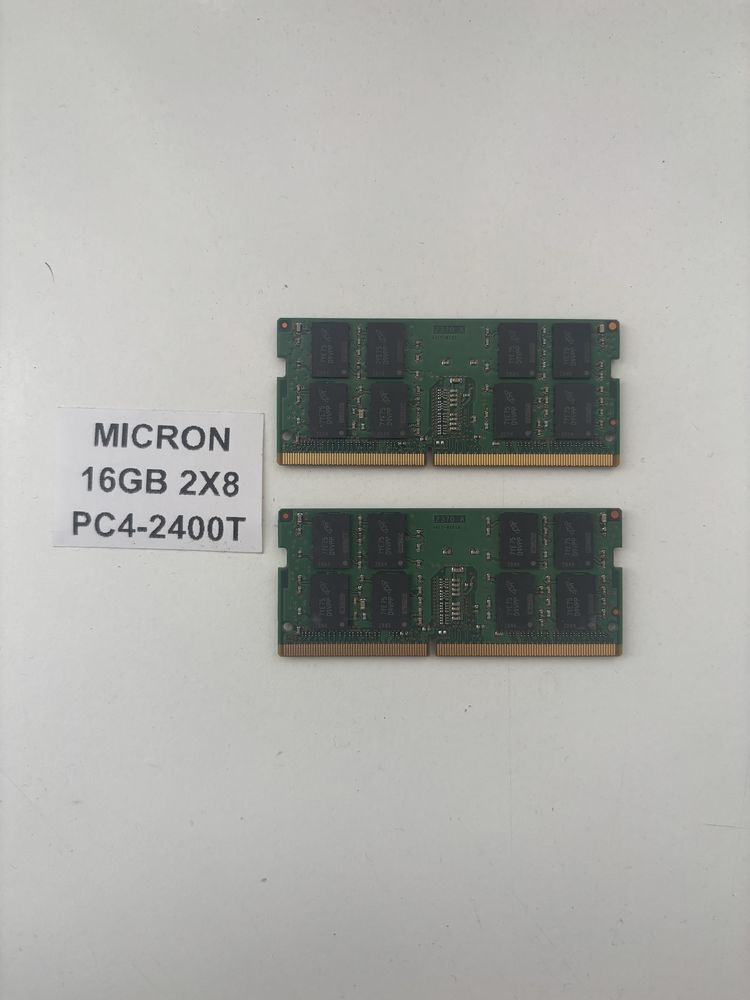 SODIMM Micron DDR4 16GB 2RX8 PC4-2400T