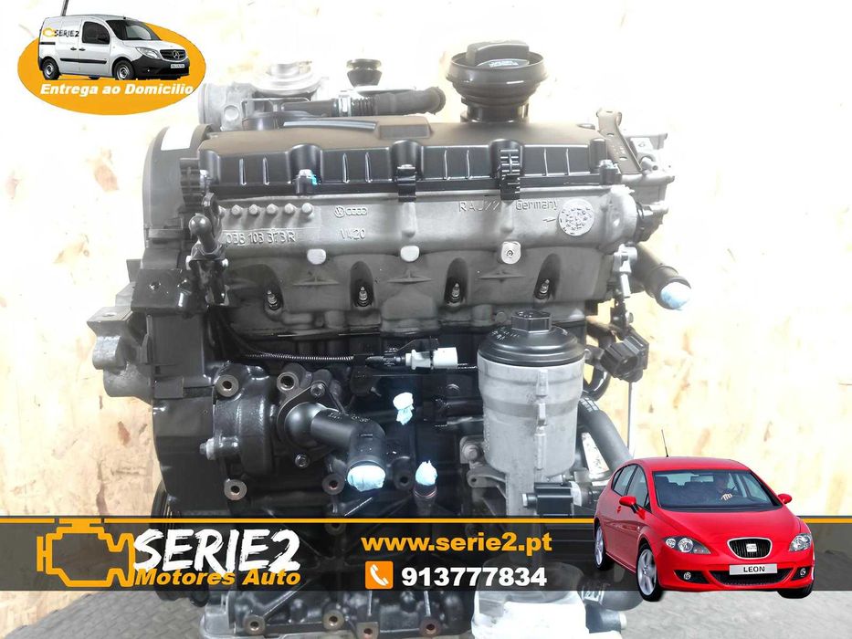 Motor Seat Leon II 1.9 TDI 105cv - BXE