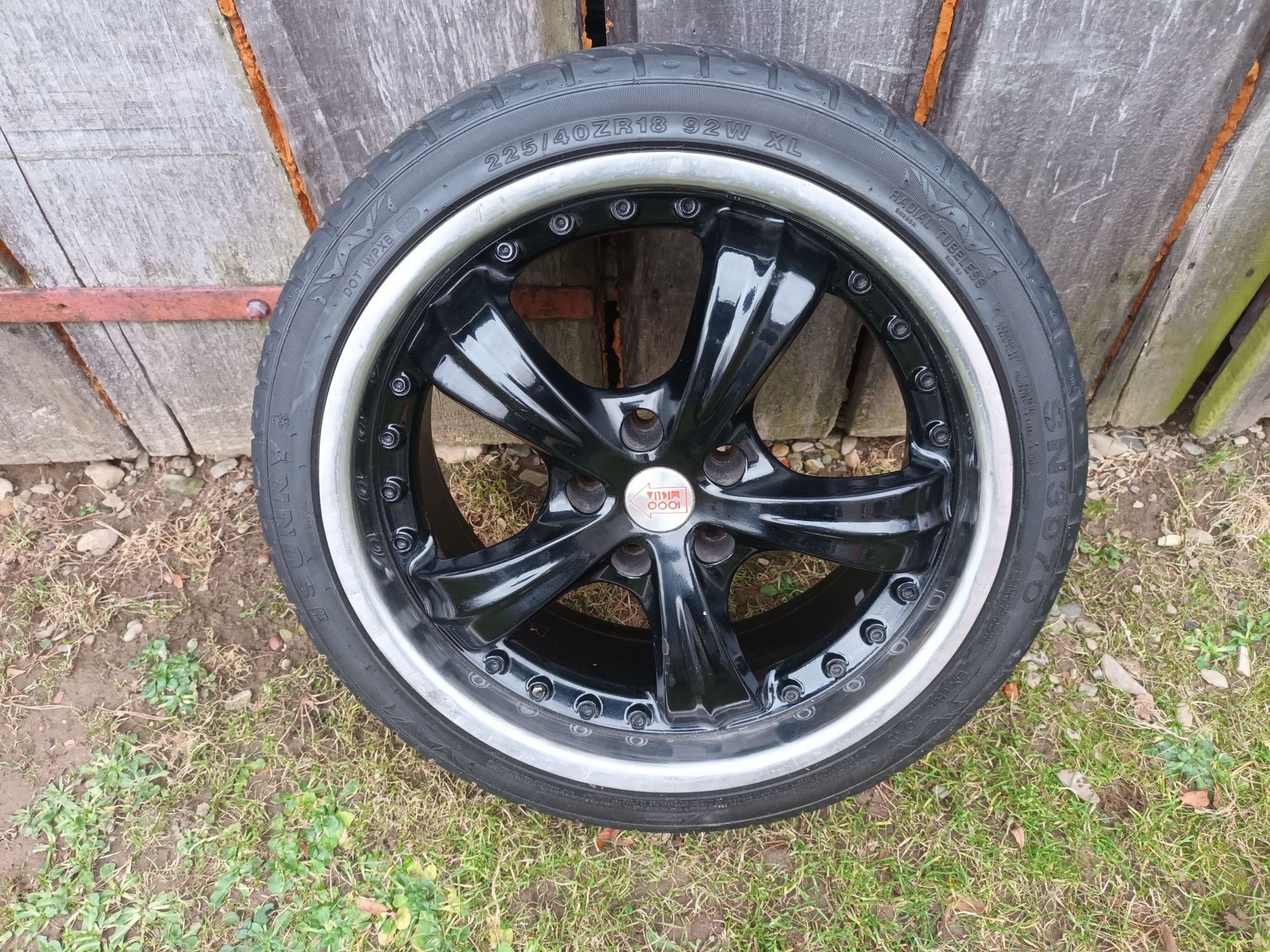 Alufelgi 1000 miglia 18" 5x112 dojazdówka 1szt