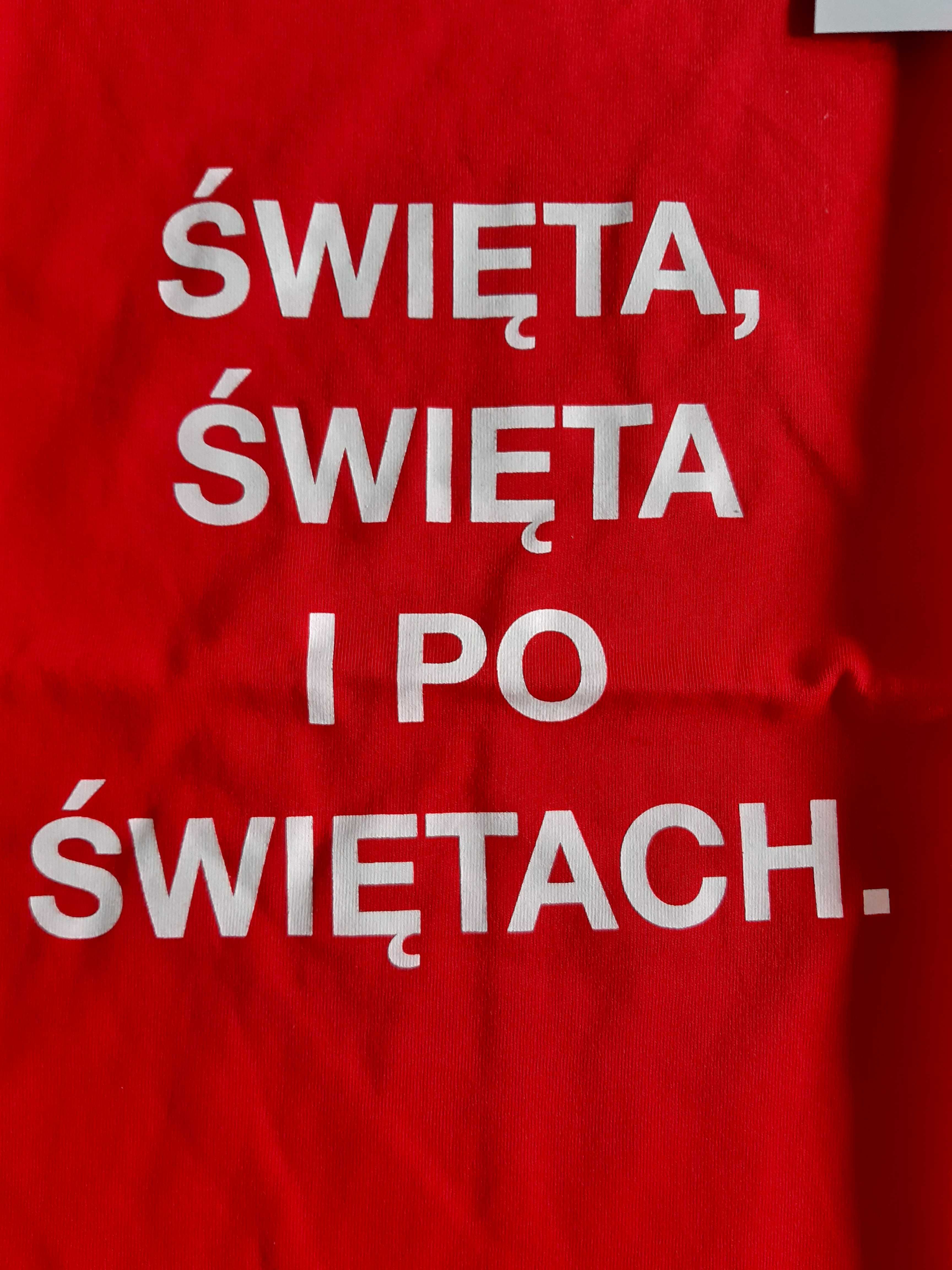 Chłopięcy t-shirt z polskim napisem