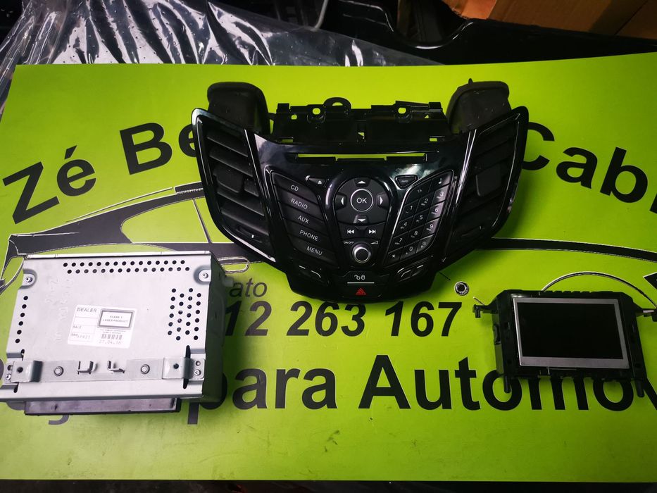 FORD FIESTA VI RÁDIO BOTÕES DISPLAY