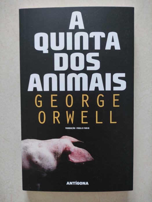 Livro "A quinta dos animais" de George Orwell
