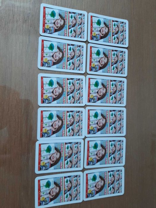 dwie talie kart do gry po 24 sztuki, nowe