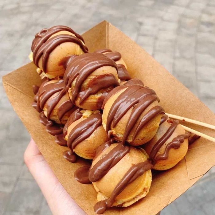 Gofrownica mini kule 25 szt maszyna profesjonalna gastronomia CUKUS