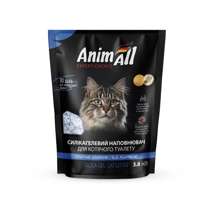 170грн Наповнювач силікагель 3.8 л AnimAll