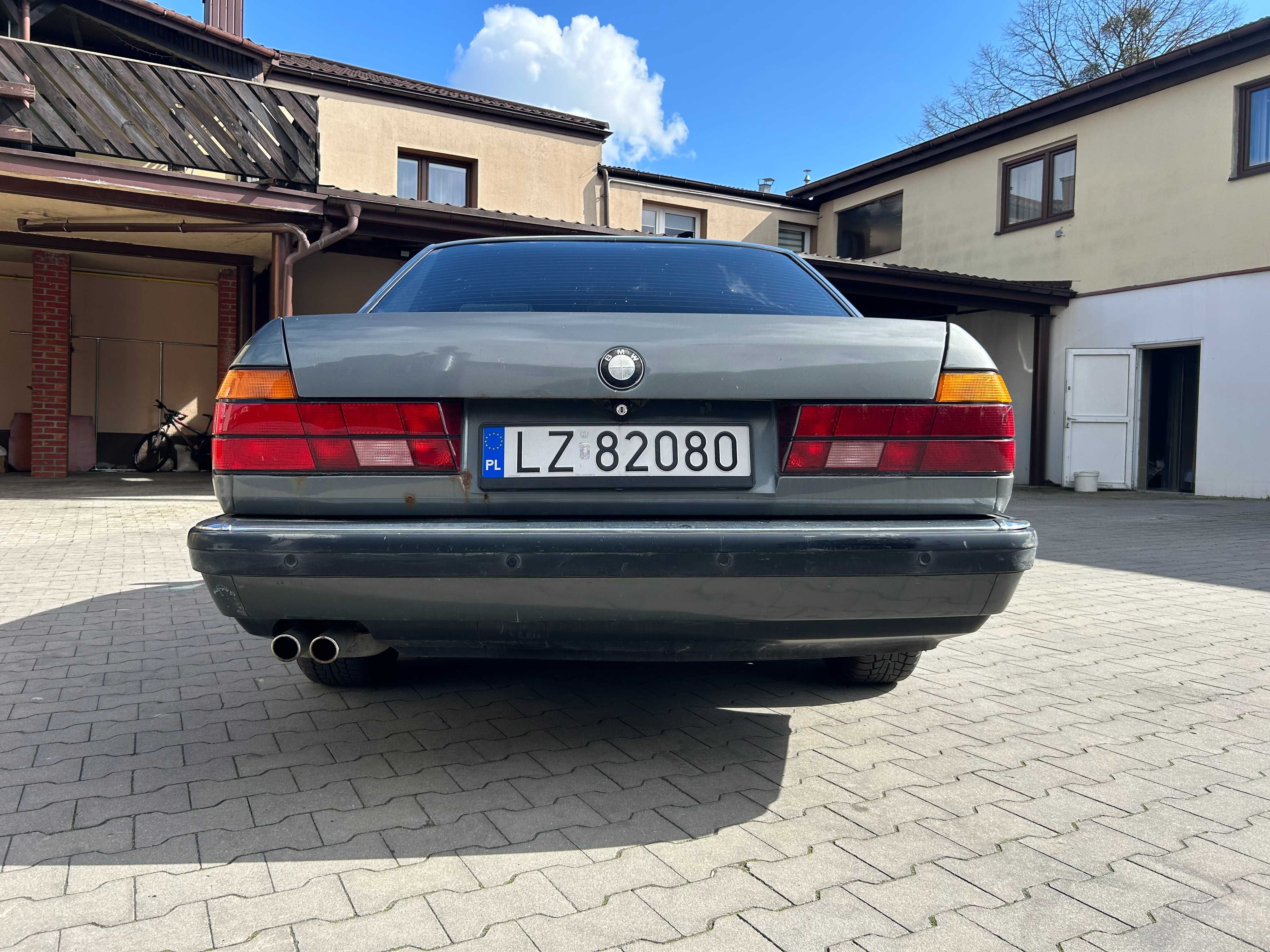 BMW 730 E32  B/GAZ Manual opłaty aktualne