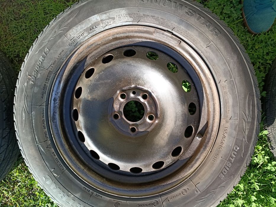 Koła zimowe 15 2017 felgi 5x98 Fiat Tipo