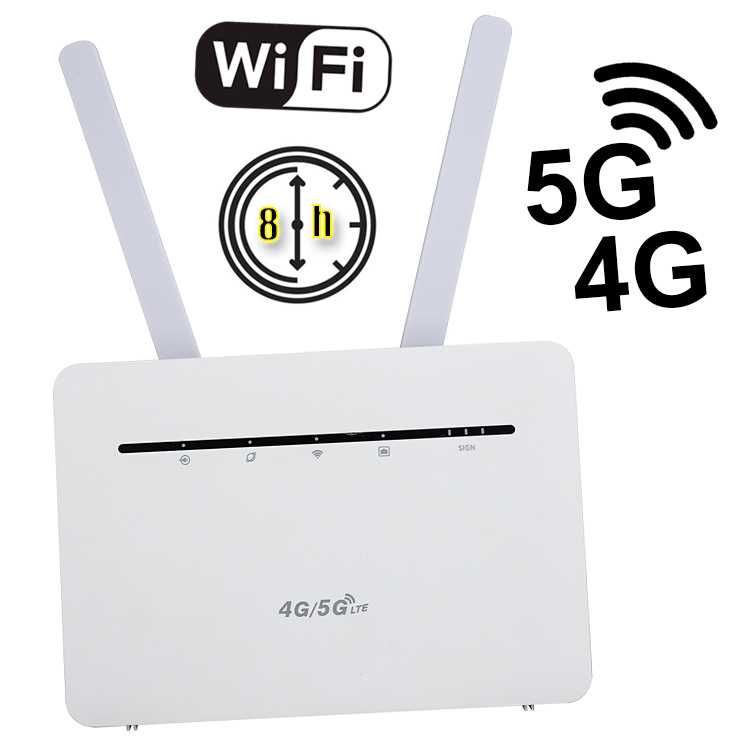 Автономный LTE 4G Wi-Fi роутер B535 Pro + (Аккумулятор 4000 mAh)
